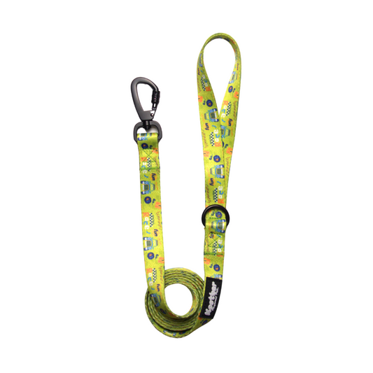 Durable Speed Racer polyester leash, ideal for active pets - Kostbar Pet Club
