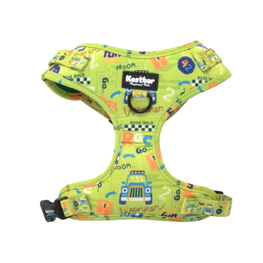 Neoprene Speed Racer harness, lightweight and comfortable for pets - Kostbar Pet Club
